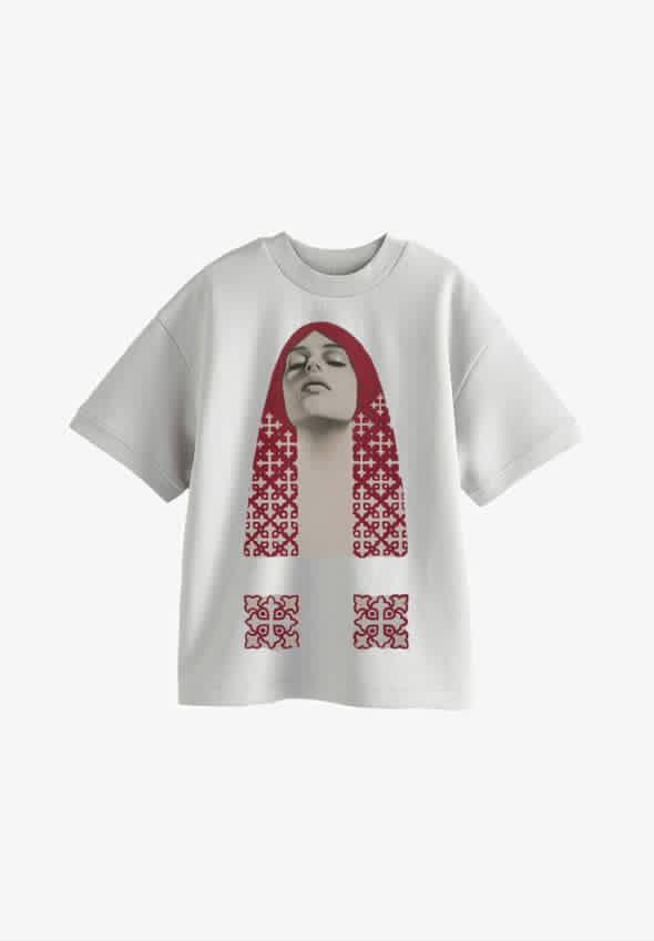 Arabic Script Art Print Shirt – Premium Black Cotton Streetwear Tee