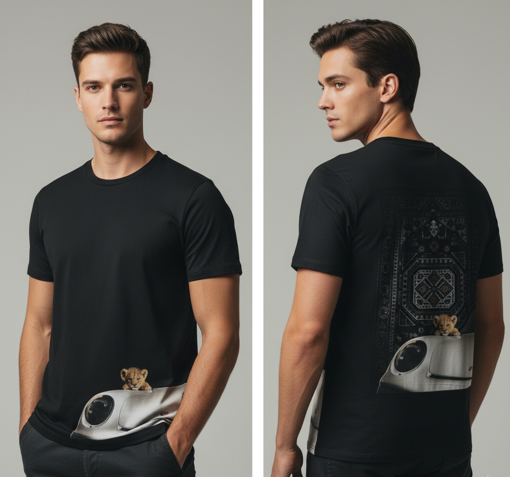 The Wild Ride Tee: 911 Cub – Men’s Automotive Streetwear Shirt