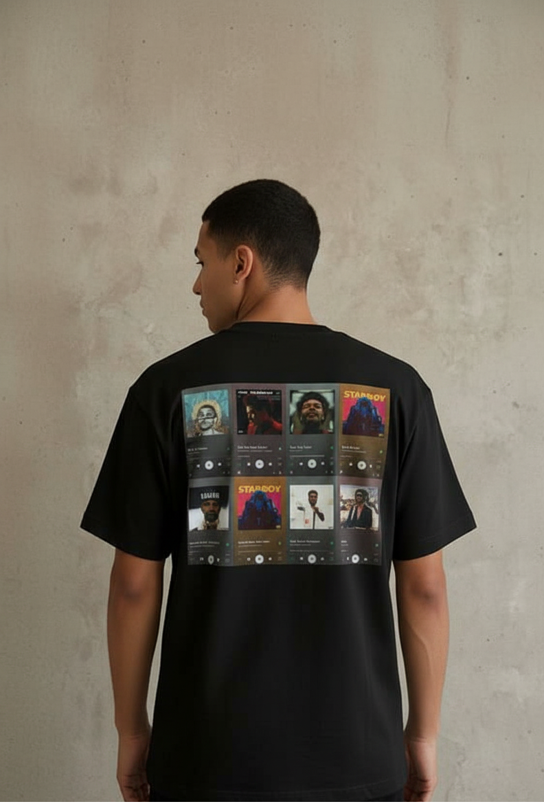 “Vibe Playlist” Graphic T-Shirt – Music-Inspired Streetwear Tee