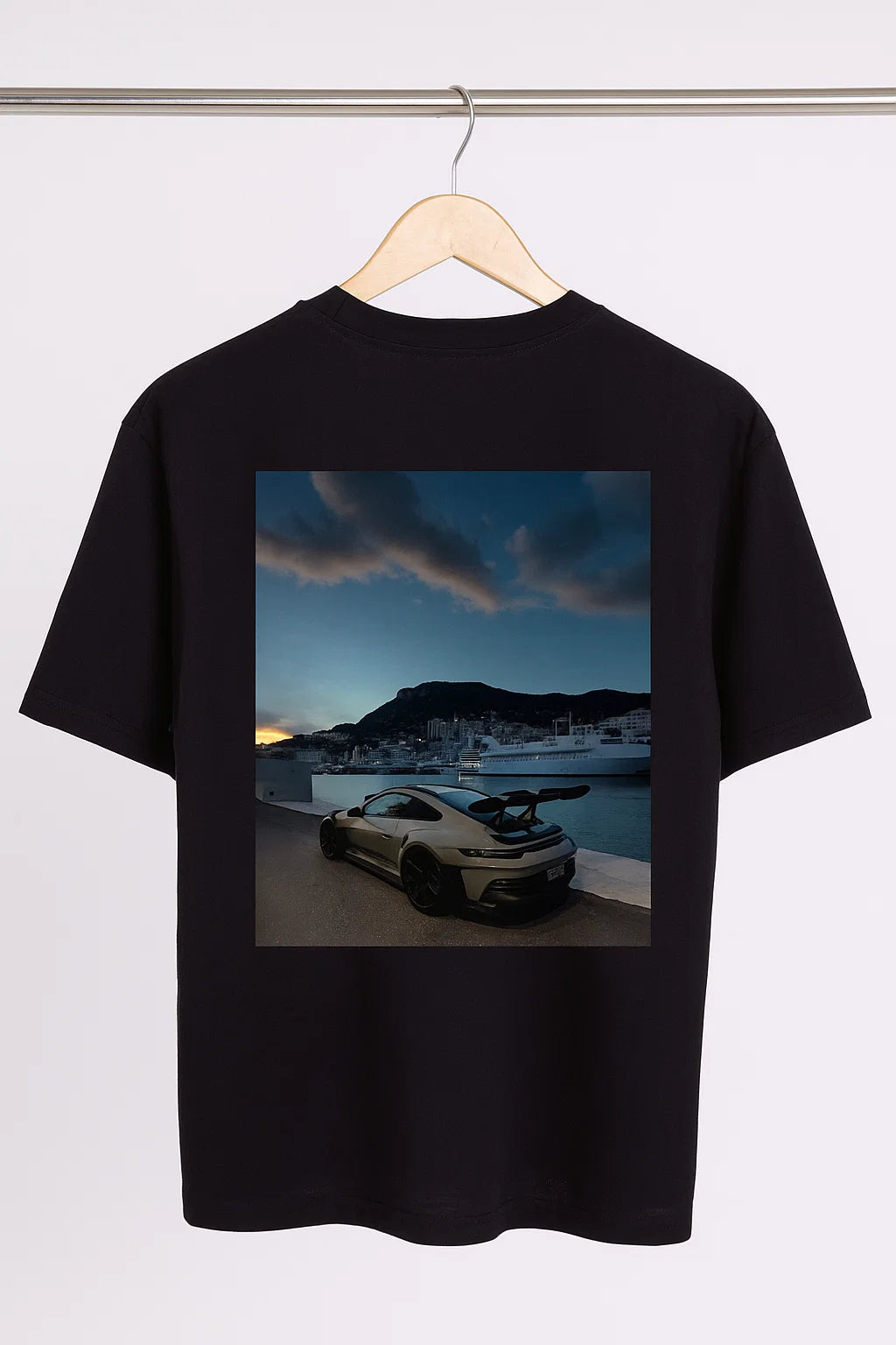Black & White Men’s Shirt | Porsche 911 Edition